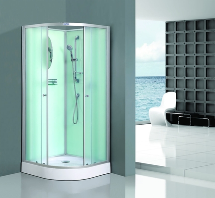 Tắm trắng khu vực tắm vòi sen Shinning Chrome đóng khung với gương