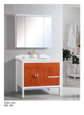 Phòng tắm gỗ sơn hiện đại Vanities Phòng tắm Vanities và tủ gương