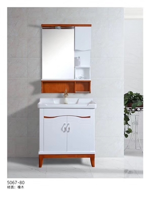Hai cánh cửa 72 36 Inch Vanity phòng tắm gỗ, tủ phòng tắm gỗ